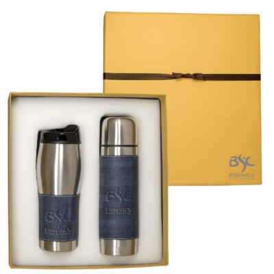 Casablanca™ Thermal Bottle & Tumbler Gift Set-1