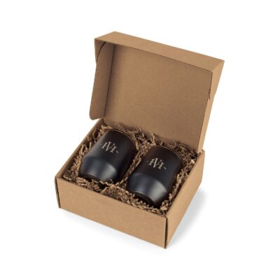 MiiR® Wine Tumbler Gift Set - Black Powder-1