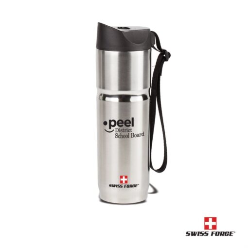 Swiss Force® Voyager S/S Tumbler - 15oz Silver
