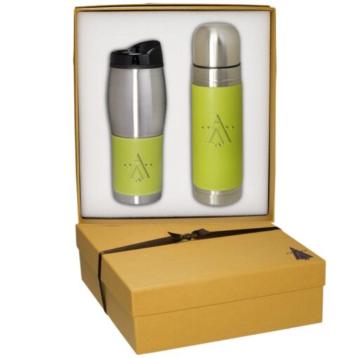 Tuscany™ Thermal Bottle & Tumbler Gift Set-3