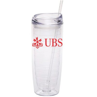 20 Oz. Orbit Tumbler With Lid and Straw