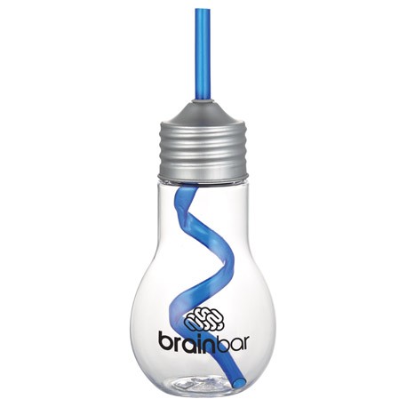20 Oz. Light Bulb Tumbler w/Straw-2