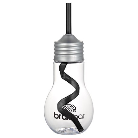 20 Oz. Light Bulb Tumbler w/Straw-1