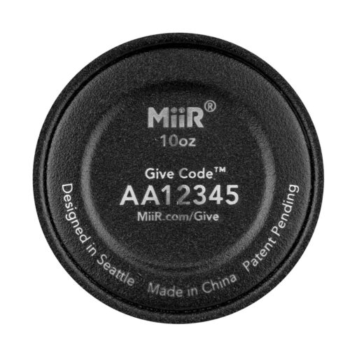 MiiR® Vacuum Insulated Wine Tumbler - 10 Oz. - Black Powder-4