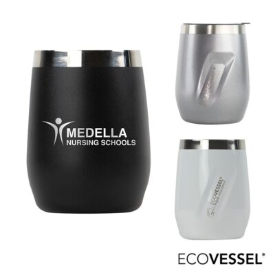 EcoVessel Port 10 oz. Vacuum Insulated Wine Tumbler-1