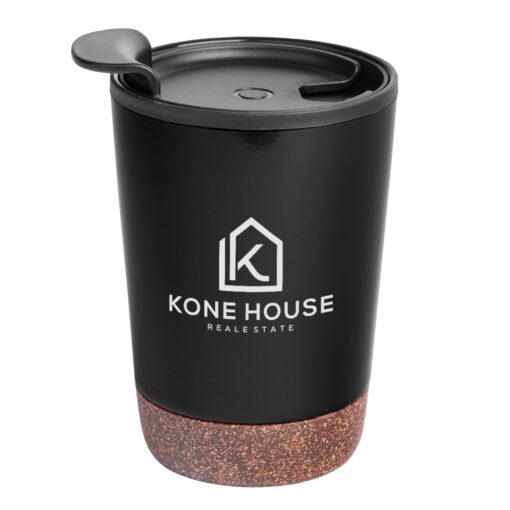 10 Oz. Stainless Steel Zoe Tumbler With Cork Base-4