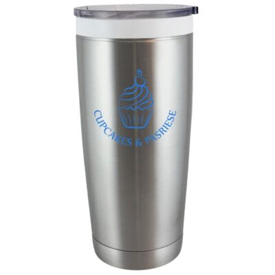 22 Oz. Stainless CeramiSteel Boss Double Wall Vacuum Insulated Travel Tumbler w/Ceramic Coating-1
