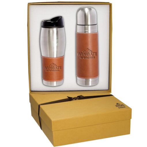 Tuscany™ Thermal Bottle & Tumbler Gift Set-6