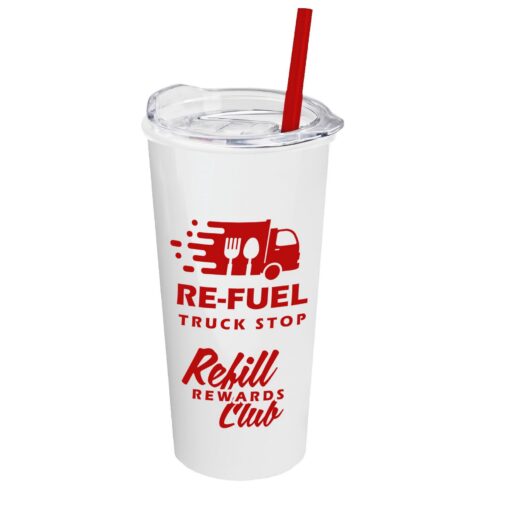 18 oz. Travel Tumbler with Clear Slide Lid and Straw-6