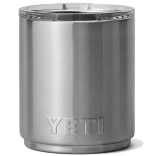 YETI® Rambler® 10 Oz. Stainless Steel Silver Lowball Tumbler-1