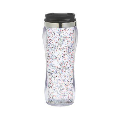 20 oz acrylic & stainless Luna tumbler with confetti insert-1