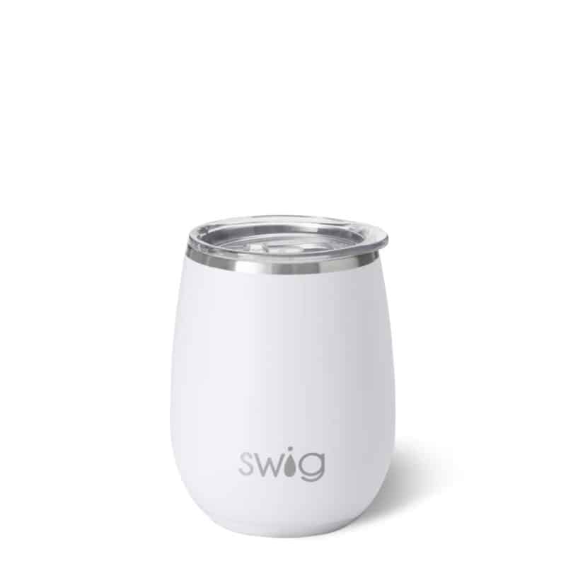 Custom 14 oz SWIG® Stainless Steel Insulated Stemless Tumbler - 5