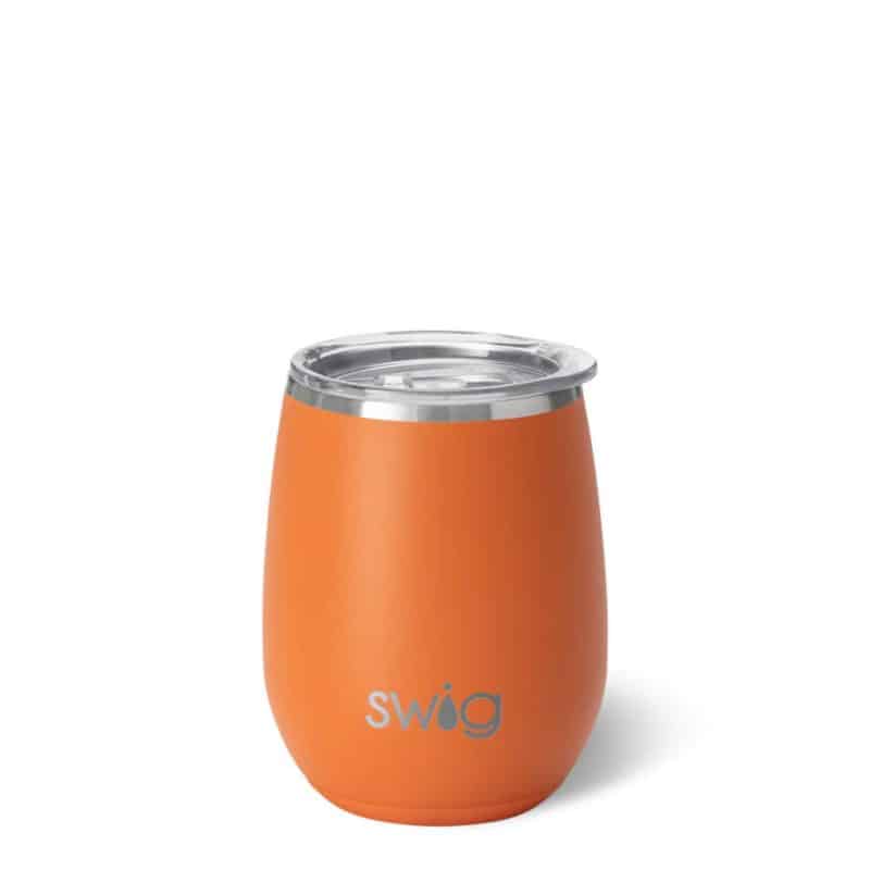 Custom 14 oz SWIG® Stainless Steel Insulated Stemless Tumbler - 7