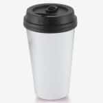 Custom 16 Oz. Biodegradable Tumbler- Gift Boxed w/8 Oz. Hot Chocolate Mix