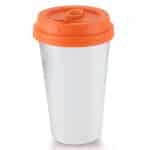 Custom 16 Oz. Biodegradable Tumbler- Gift Boxed w/8 Oz. Hot Chocolate Mix - 3