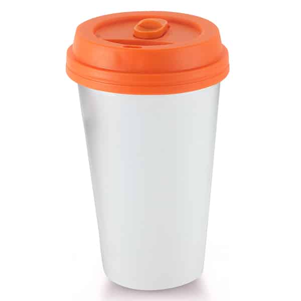 Custom 16 Oz. Biodegradable Tumbler- Gift Boxed w/8 Oz. Hot Chocolate Mix - 3