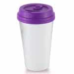 Custom 16 Oz. Biodegradable Tumbler- Gift Boxed w/8 Oz. Hot Chocolate Mix - 4