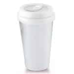 Custom 16 Oz. Biodegradable Tumbler- Gift Boxed w/8 Oz. Hot Chocolate Mix - 6