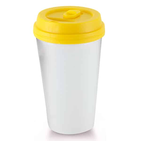 Custom 16 Oz. Biodegradable Tumbler- Gift Boxed w/8 Oz. Hot Chocolate Mix - 7