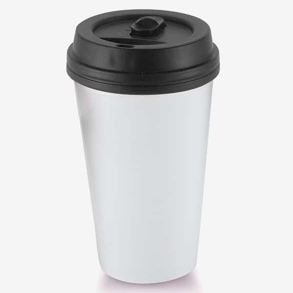 Custom 16 Oz. Biodegradable Tumbler- Gift Boxed w/8 Oz. Hot Chocolate Mix