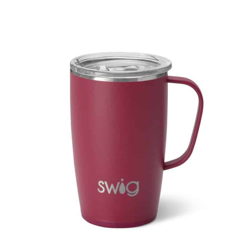 Custom 18 oz SWIG® Stainless Steel Insulated Travel Tumbler Mug - 8