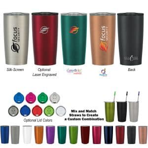 Custom 20 Oz. Kool Pak Stainless Steel Tumbler
