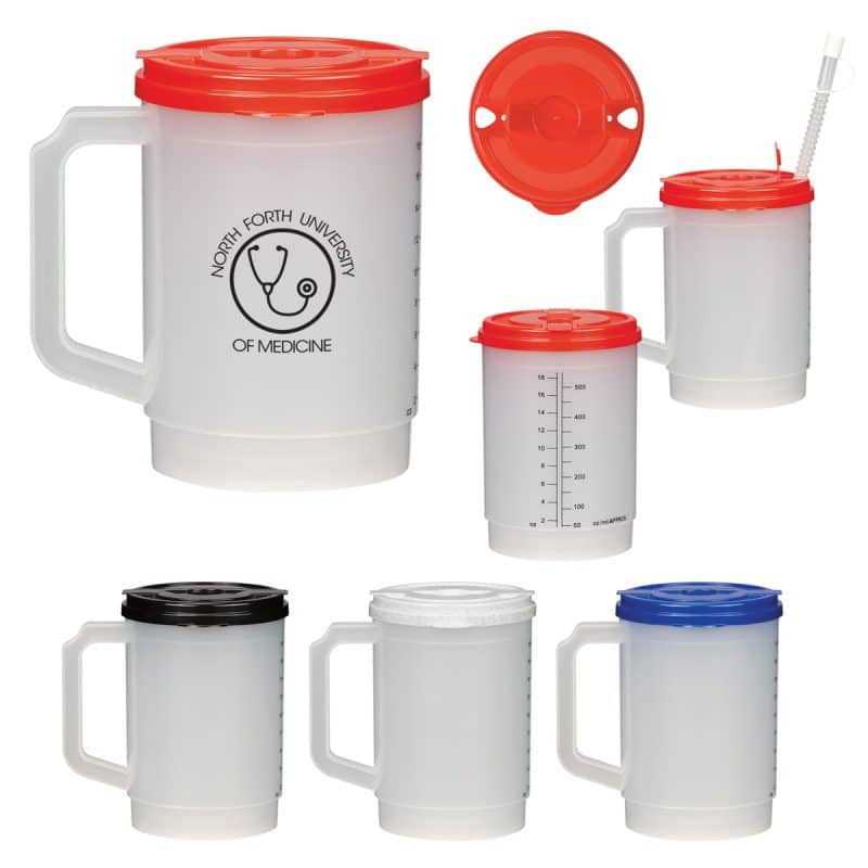 Custom 20 Oz. Medical Tumbler With Measurements
