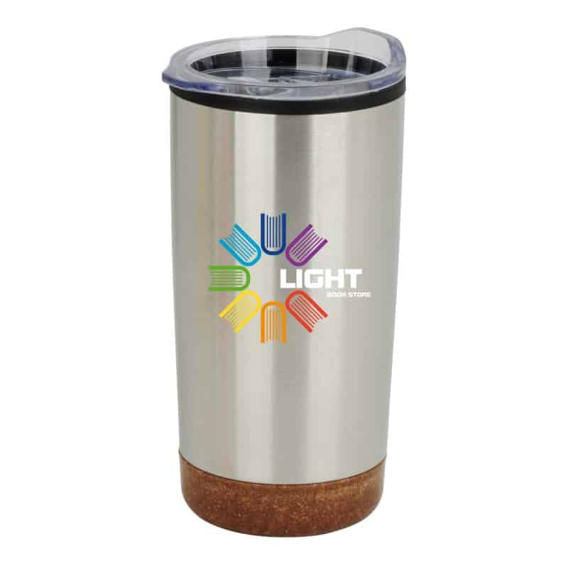 Custom 20 Oz. Stainless Steel PP Cork Base Tumbler - 1