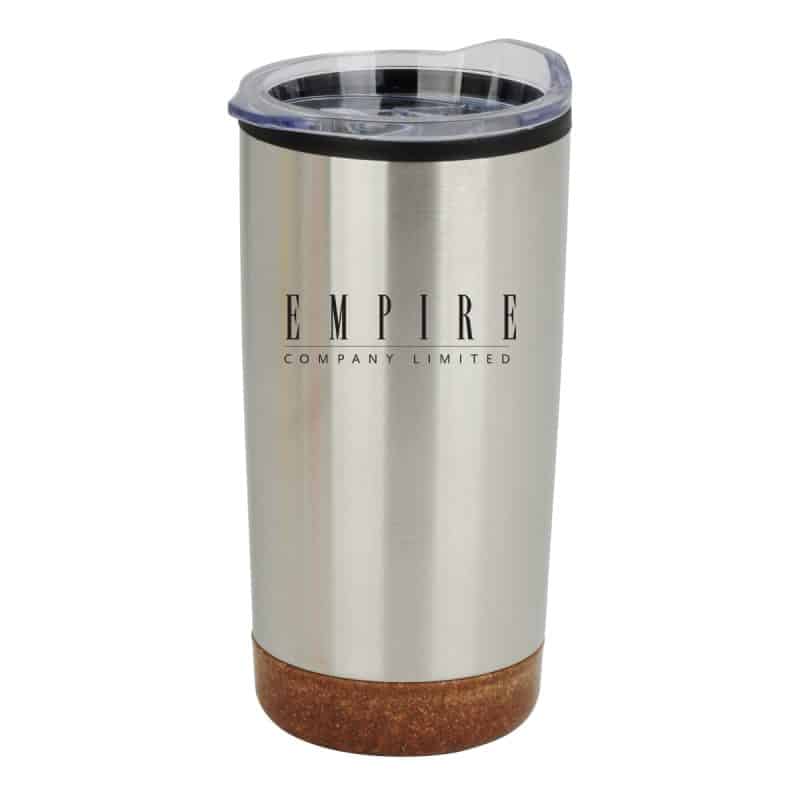 Custom 20 Oz. Stainless Steel PP Cork Base Tumbler - 4