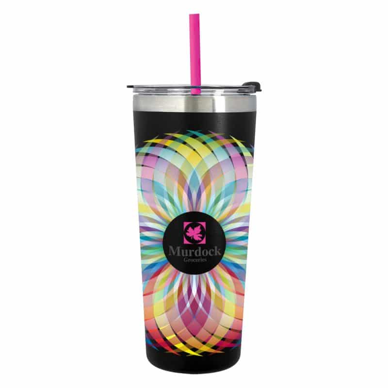 Custom 24 Oz. Full Color Colma Basics Tumbler - 4
