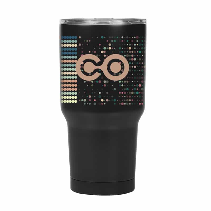 Custom 30 Oz. Full Color Jackson Stainless Steel Tumbler - 1