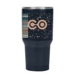 Custom 30 Oz. Full Color Jackson Stainless Steel Tumbler - 3