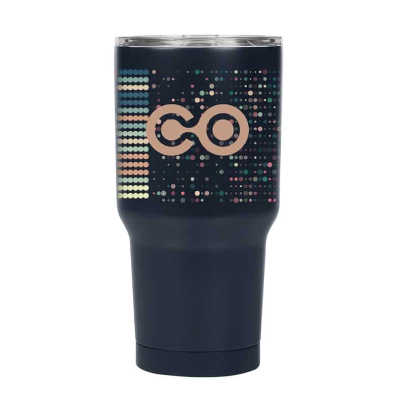 Custom 30 Oz. Full Color Jackson Stainless Steel Tumbler - 3