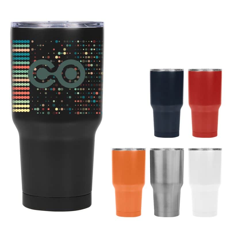 Custom 30 Oz. Full Color Jackson Stainless Steel Tumbler