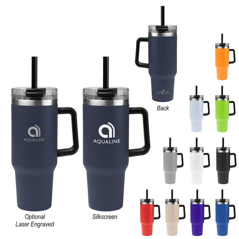 Custom 40 Oz. Kool Pak Stainless Steel Tumbler - 6