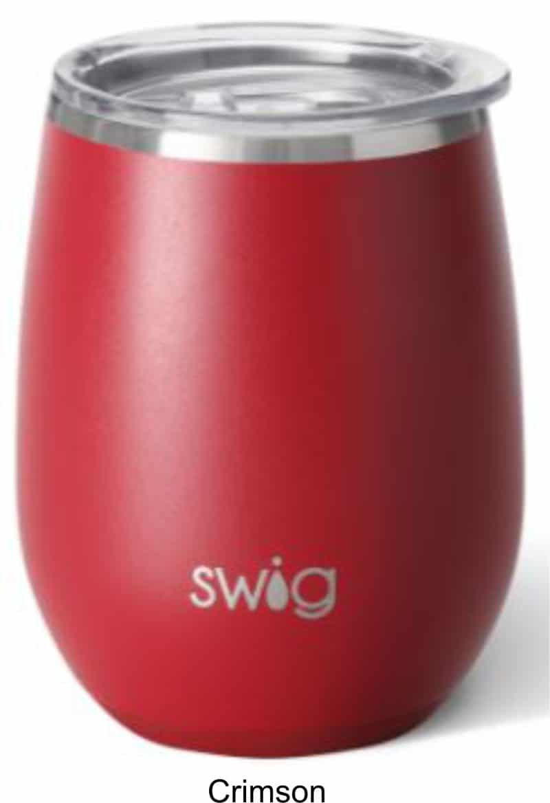 Custom Authentic SWIG® 14oz Stemless Wine Tumbler - 4