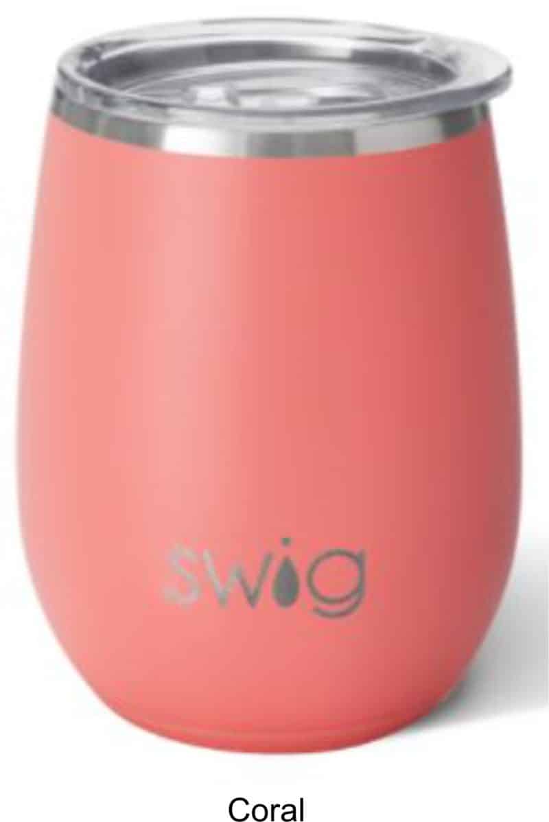 Custom Authentic SWIG® 14oz Stemless Wine Tumbler - 5