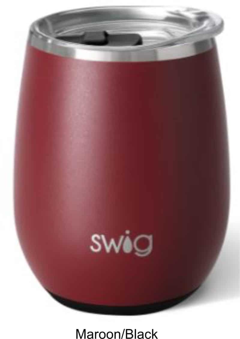 Custom Authentic SWIG® 14oz Stemless Wine Tumbler - 8