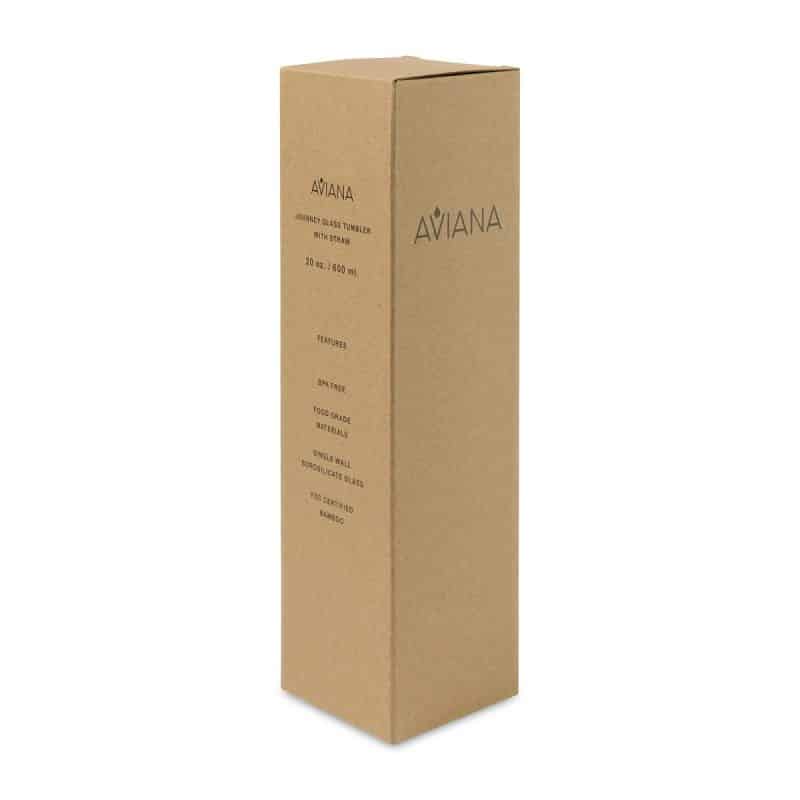 Custom Aviana™ Journey Tritan™ Tumbler with Straw - 20 Oz - White - 2