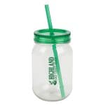 Custom Bootlegger II 27 oz. RPET Mason Jar Tumbler - 3
