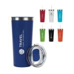 Custom Bremen 24 oz. Steel/50% Recycled PP Liner Travel Tumbler