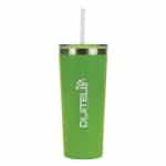 Custom Bremen 24 oz. Steel/50% Recycled PP Liner Travel Tumbler - 2