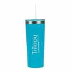 Custom Bremen 24 oz. Steel/50% Recycled PP Liner Travel Tumbler - 3