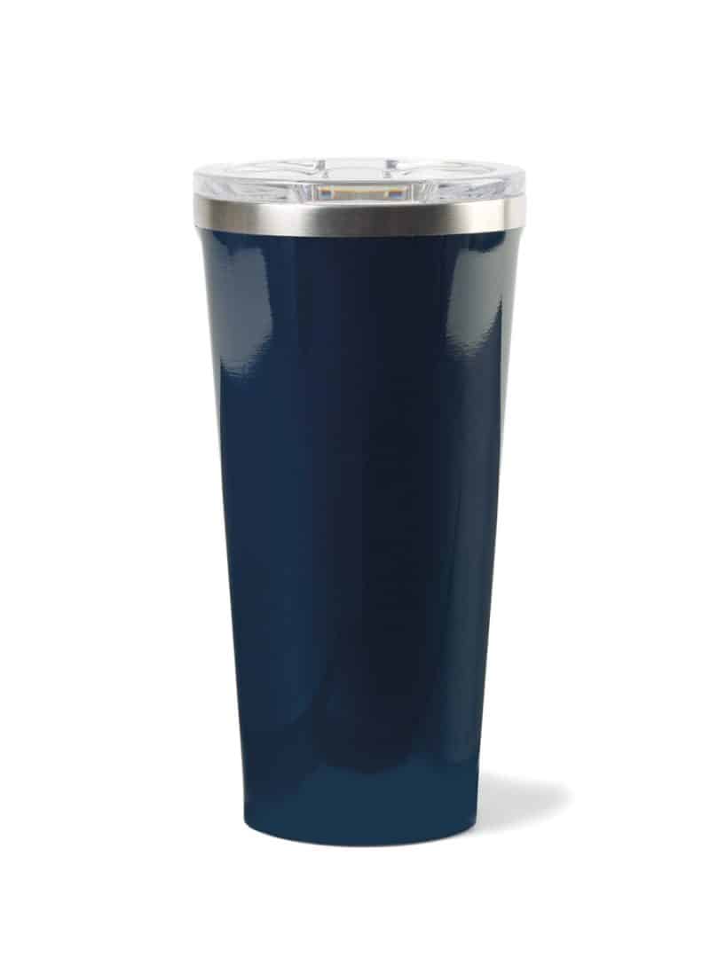 Custom CORKCICLE® Tumbler - 16 Oz. - Gloss Navy - 1