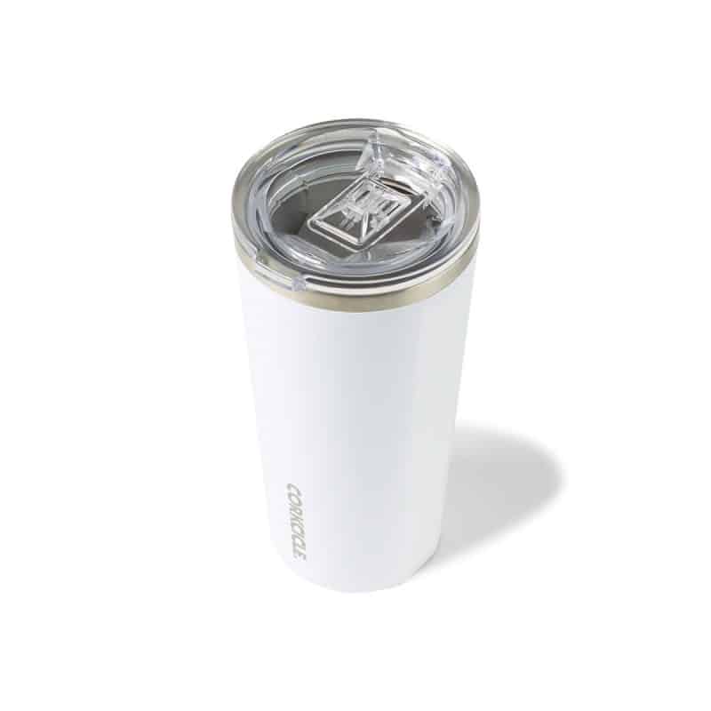 Custom CORKCICLE® Tumbler - 16 Oz. - Gloss White - 2