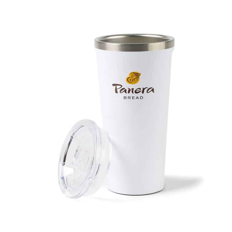 Custom CORKCICLE® Tumbler - 16 Oz. - Gloss White - 3