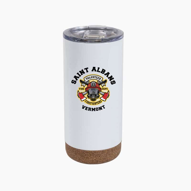 Custom Cork Bottom 16oz Stainless Steel Vacuum Tumbler - 4