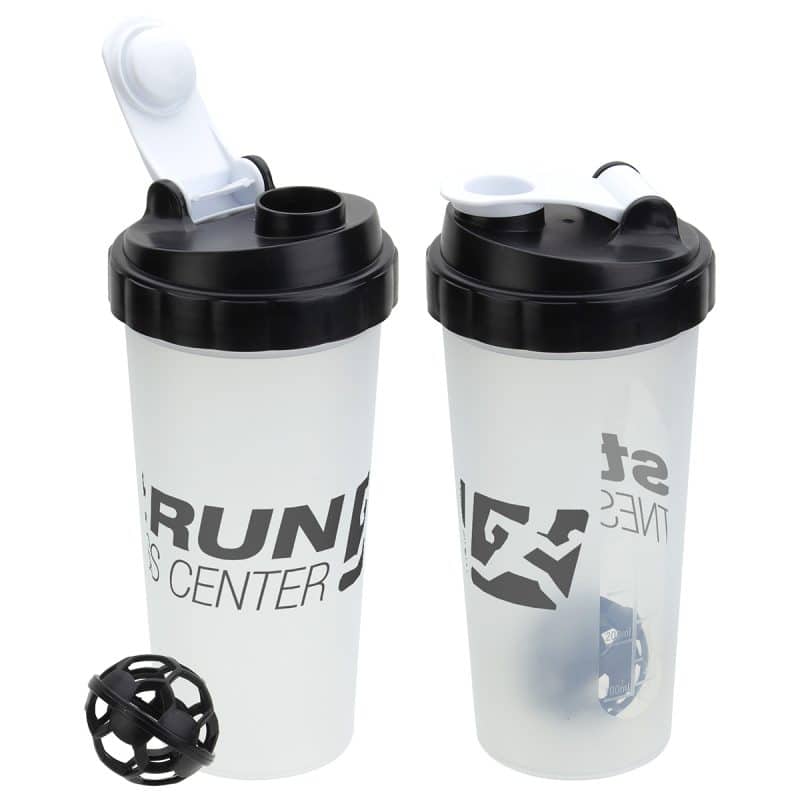 Custom Flip-Top 20 oz Plastic Shaker Tumbler - 2
