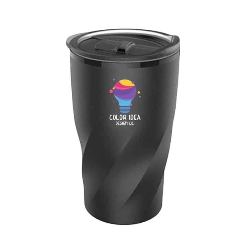Custom JORNIKOLOR 14 Oz. Stainless Steel Twisting Tumbler w/Lid - 1