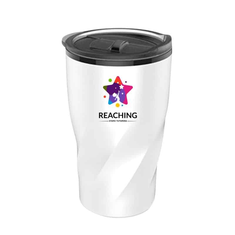 Custom JORNIKOLOR 14 Oz. Stainless Steel Twisting Tumbler w/Lid - 3